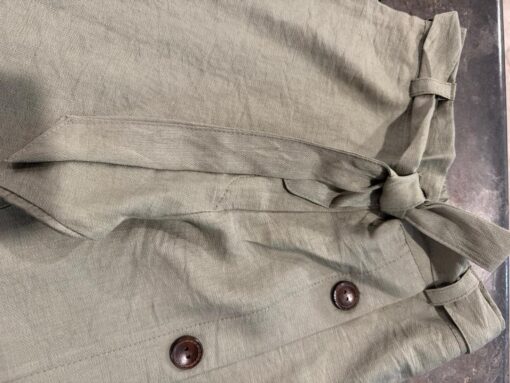 Pantalon en Lin avec Boutons – Image 5