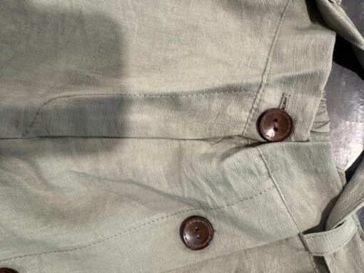 Pantalon en Lin avec Boutons – Image 3