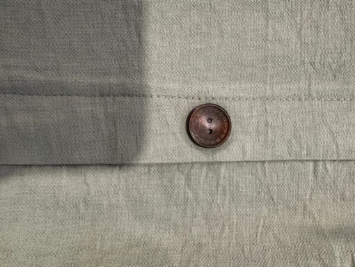 Pantalon en Lin avec Boutons – Image 2